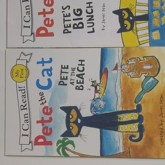 Pinkalicious and Pete the Cat Beginning Readers: Set of 6 paperbacks - Picture 2 of 7